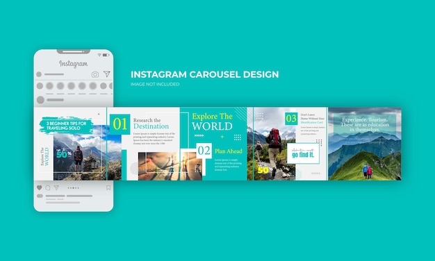 Instagram Carousel Post Templates