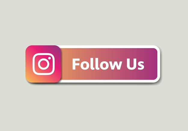 instagram logo instagram icon Follow us speech bubble Message bubbles Social media design concept