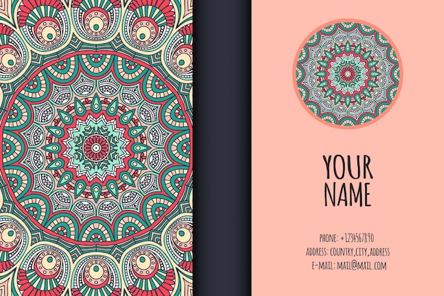 Instagram stories background collection with mandala