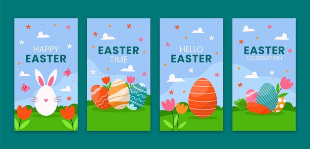 Instagram stories collection for easter celebration