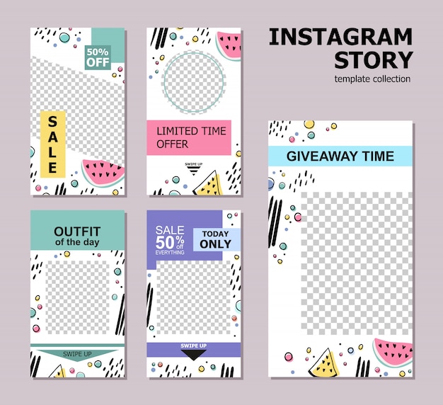 Instagram Stories Template collection