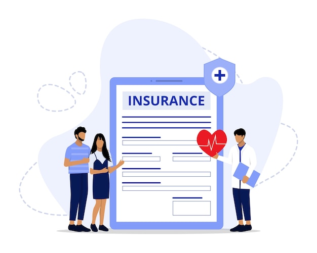 Insurance concept illustration