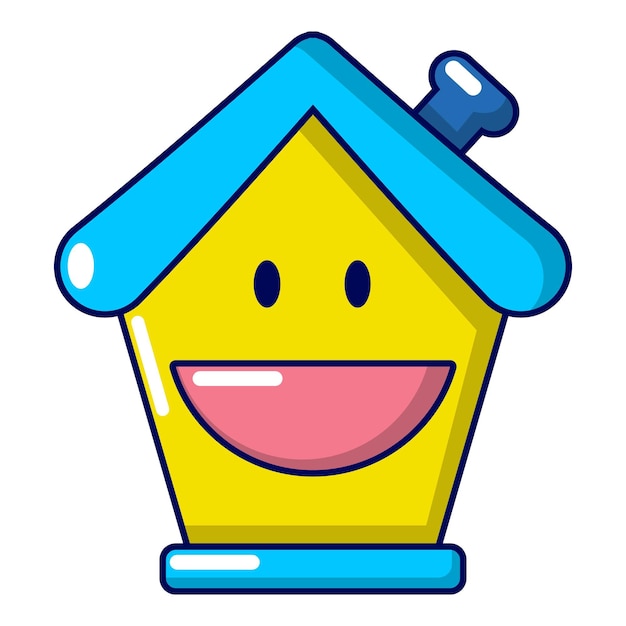 Insurance house icon Cartoon illustration of insurance house vector icon for web