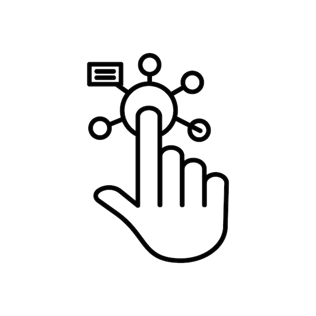 Interactivity icon