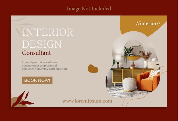 Interior design poster