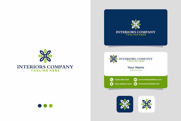 Interior Logo with Business Card