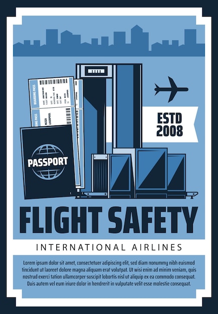 International airlines airport flight safety