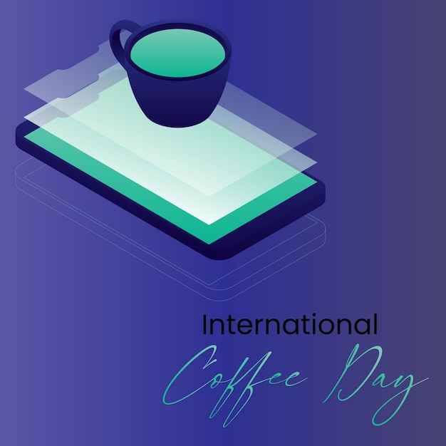 International Coffee Day Social Media Template For Instagram Post Feed and many more projects