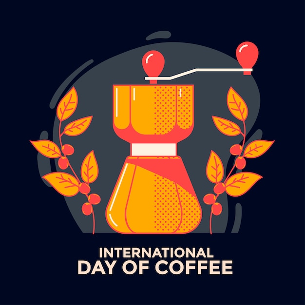 International Day of Coffee Greeting Card