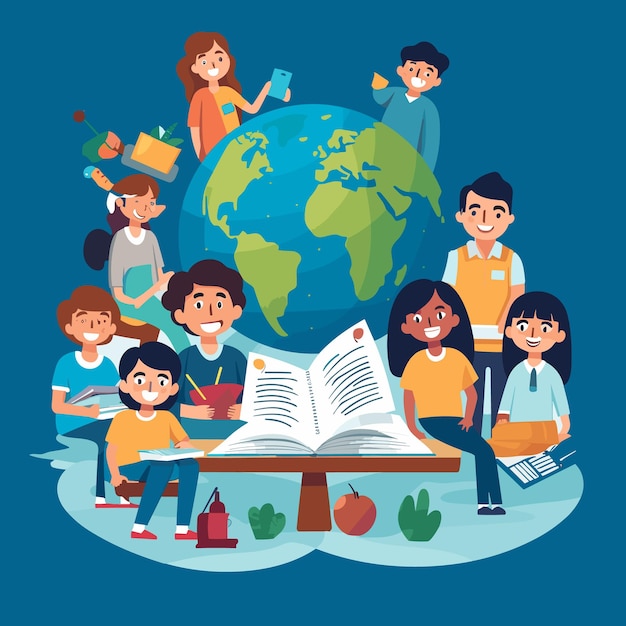 International Day of Education Vector