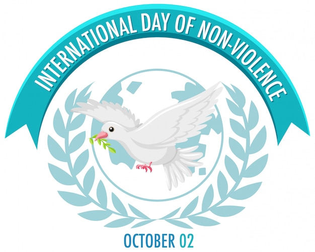 International day of non-violence icon