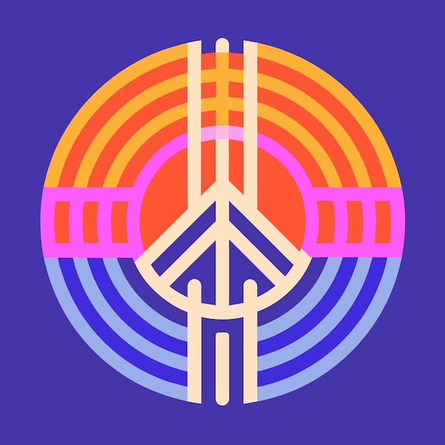 International Day of Peace Icon Set