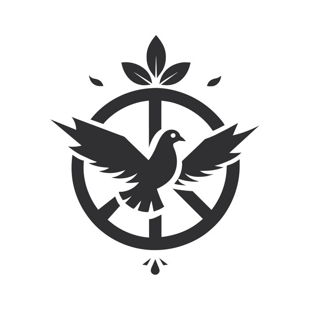 Vector international day of peace icon set