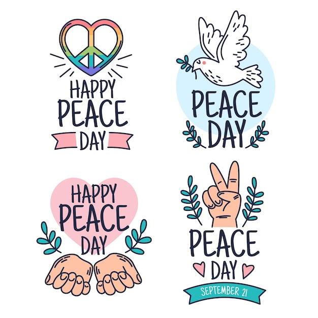 International day of peace labels