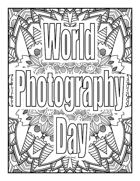 International Day quotes coloring pages for kids and adults to print