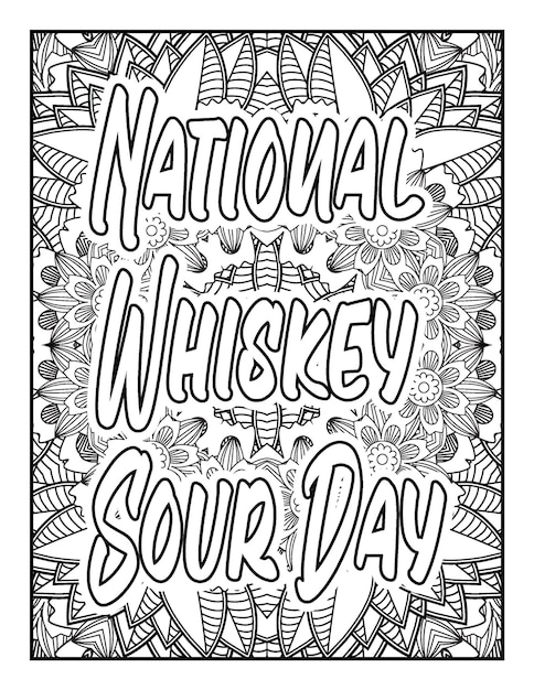 International Day quotes coloring pages for kids and adults to print