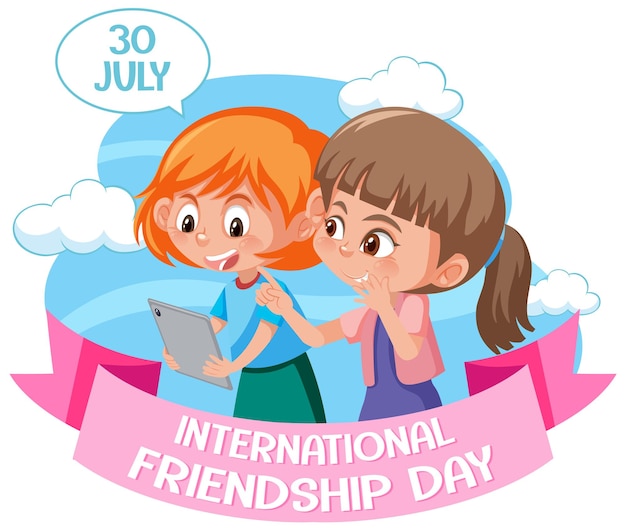 International Friendship Day banner design