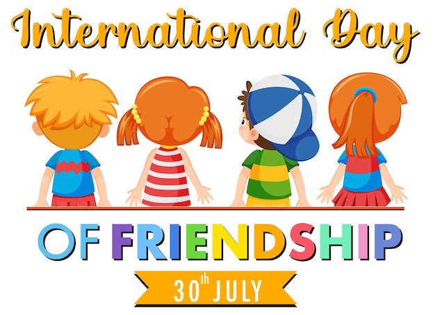 International Friendship Day banner design