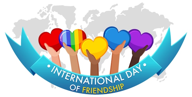 International Friendship Day banner design