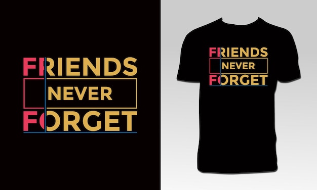 International Friendship Day T Shirt Design