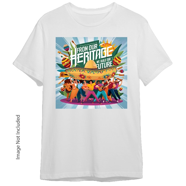 International Hispanic heritage month TShirt design