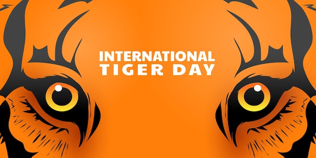 International tiger day awareness for conservation