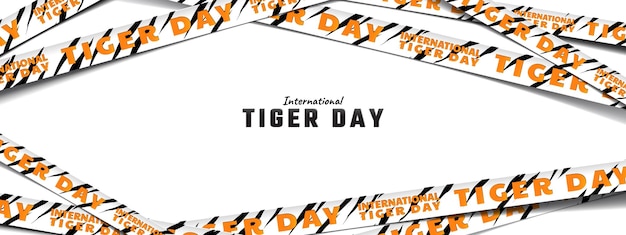 International tiger day awareness for conservation