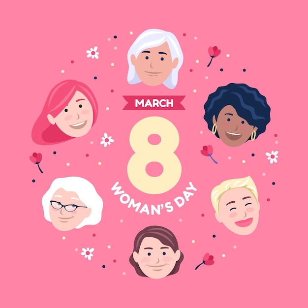 International women day illustration