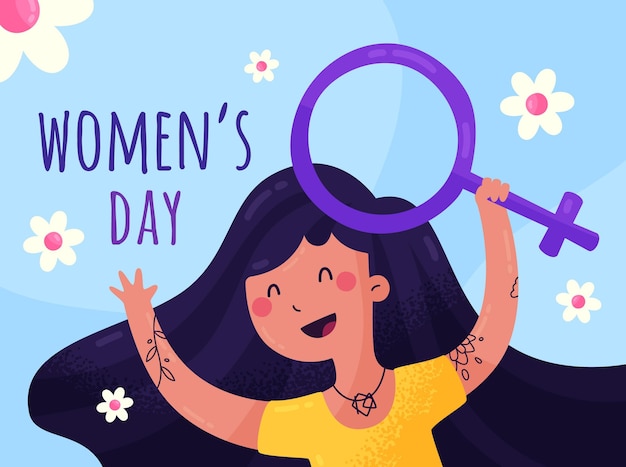 International women day illustration