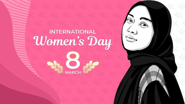 International women day vector