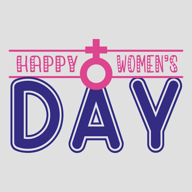 international womens day tshirt design Vector hand drawn lettering