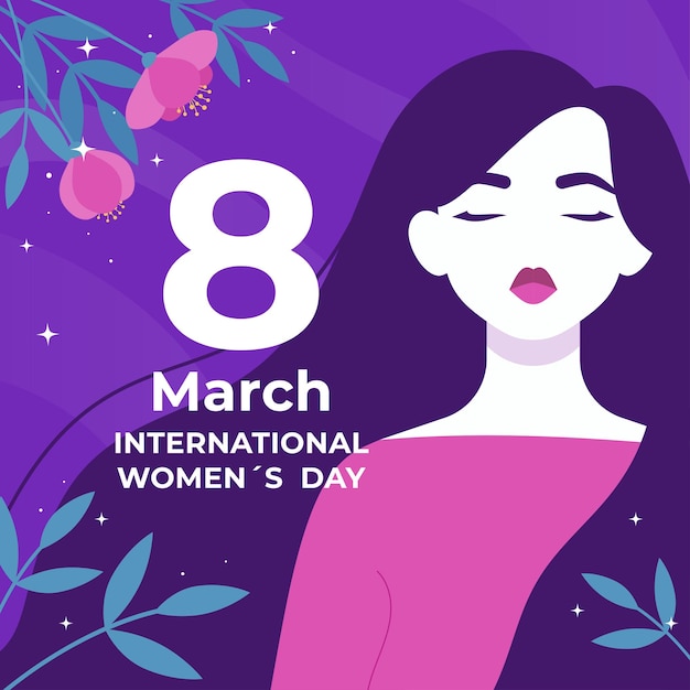 International womens day vector illustration