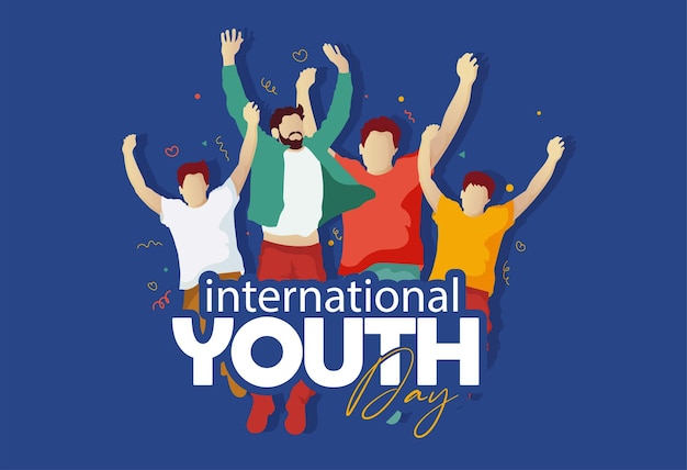 International Youth Day Celebration, Friendly team, cooperation, friendship