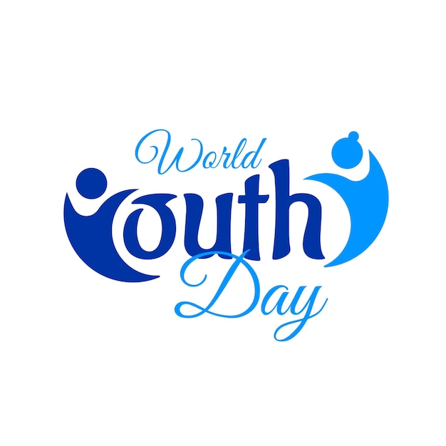 Vector international youth day