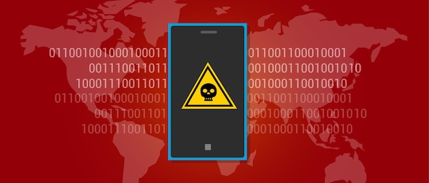 internet data virus malware mobile phone