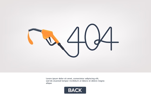 Internet network warning 404 Error Page or File not found for web page