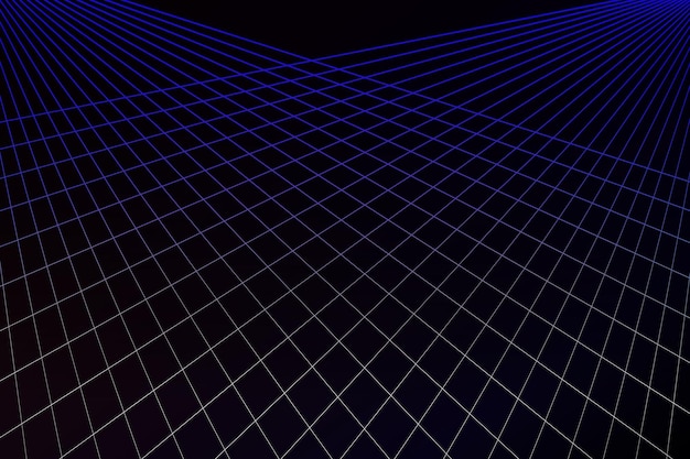 Intersecting glowing laser security beams on a dark backgroundArt design shine light rayLaser field