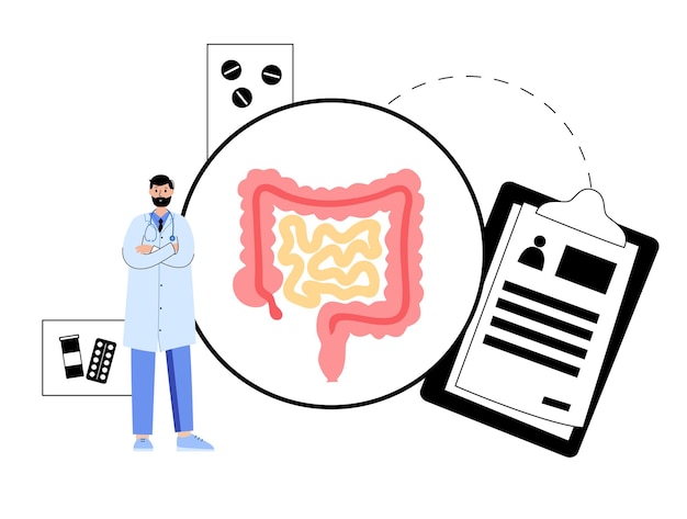 Intestine logo concept