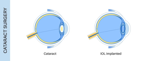 Vector intraocular lenses poster