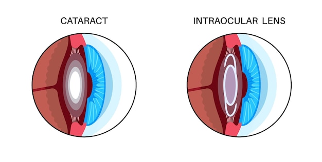 Vector intraocular lenses poster