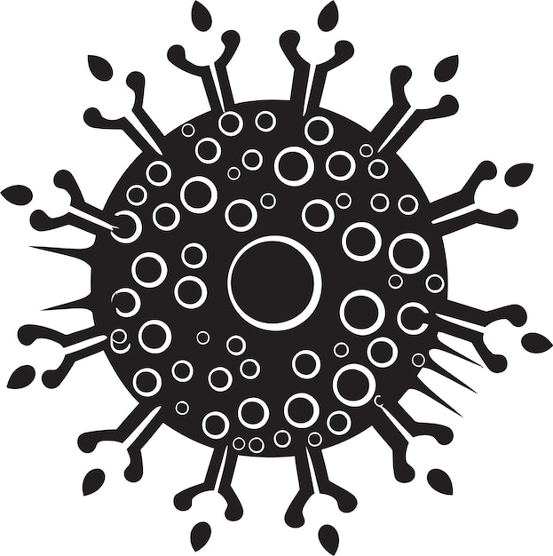 The Intricate Micro Universe Virus Black in Art Virus Black Explored An Illustrated Microbiology