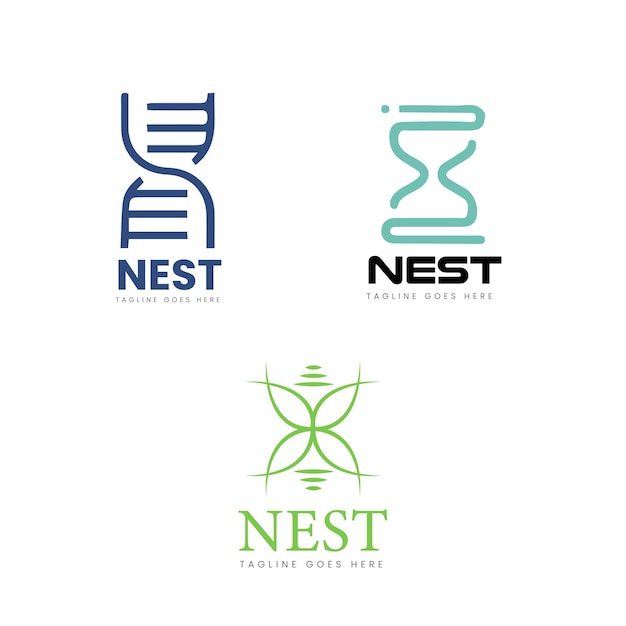 Investors Nest Logo Template