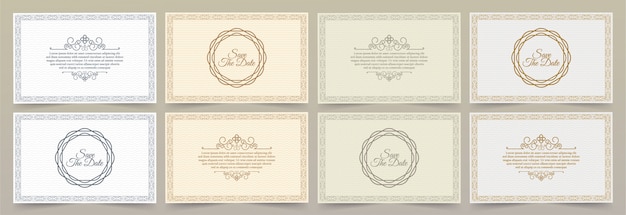 Invitation card template