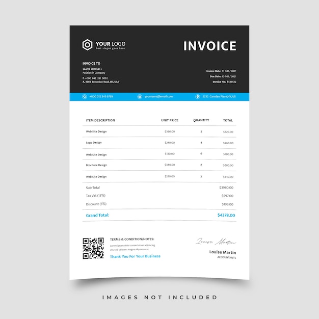 Invoice template