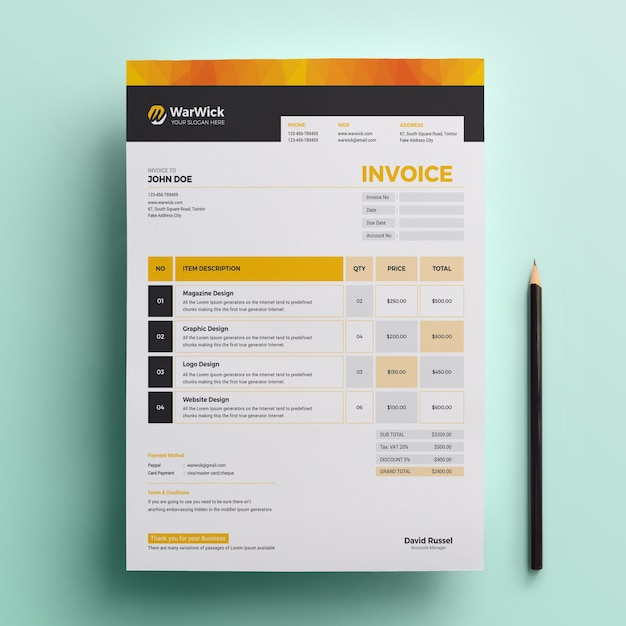 Invoice Template