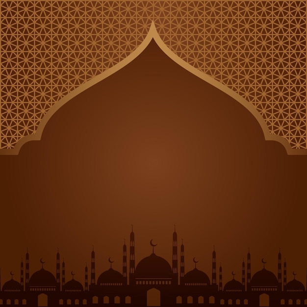 Islamic background design Template free