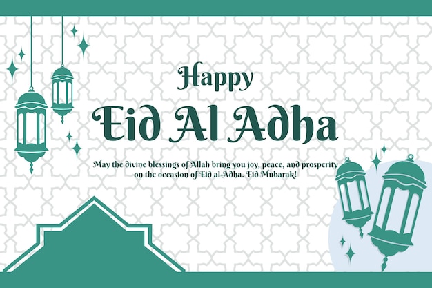 Islamic Banner Eid Al Adha Social Media Post Template