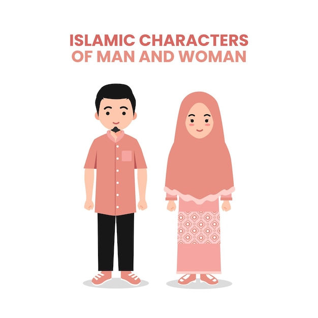 Islamic Characters of Man and Woman_03