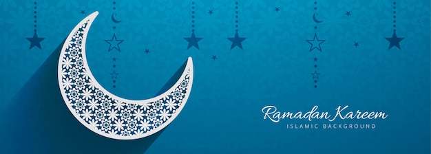 Vector islamic festival banner template design