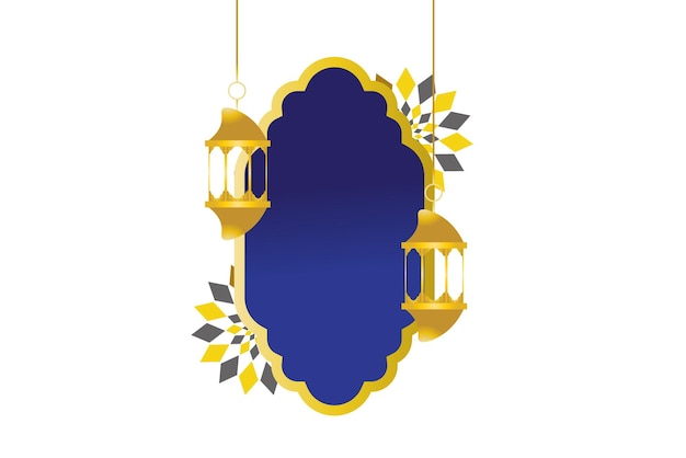 Islamic frame border